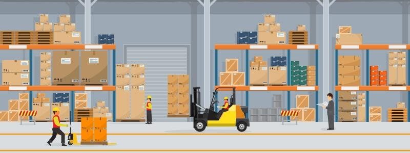 eCommerce warehouse management happening